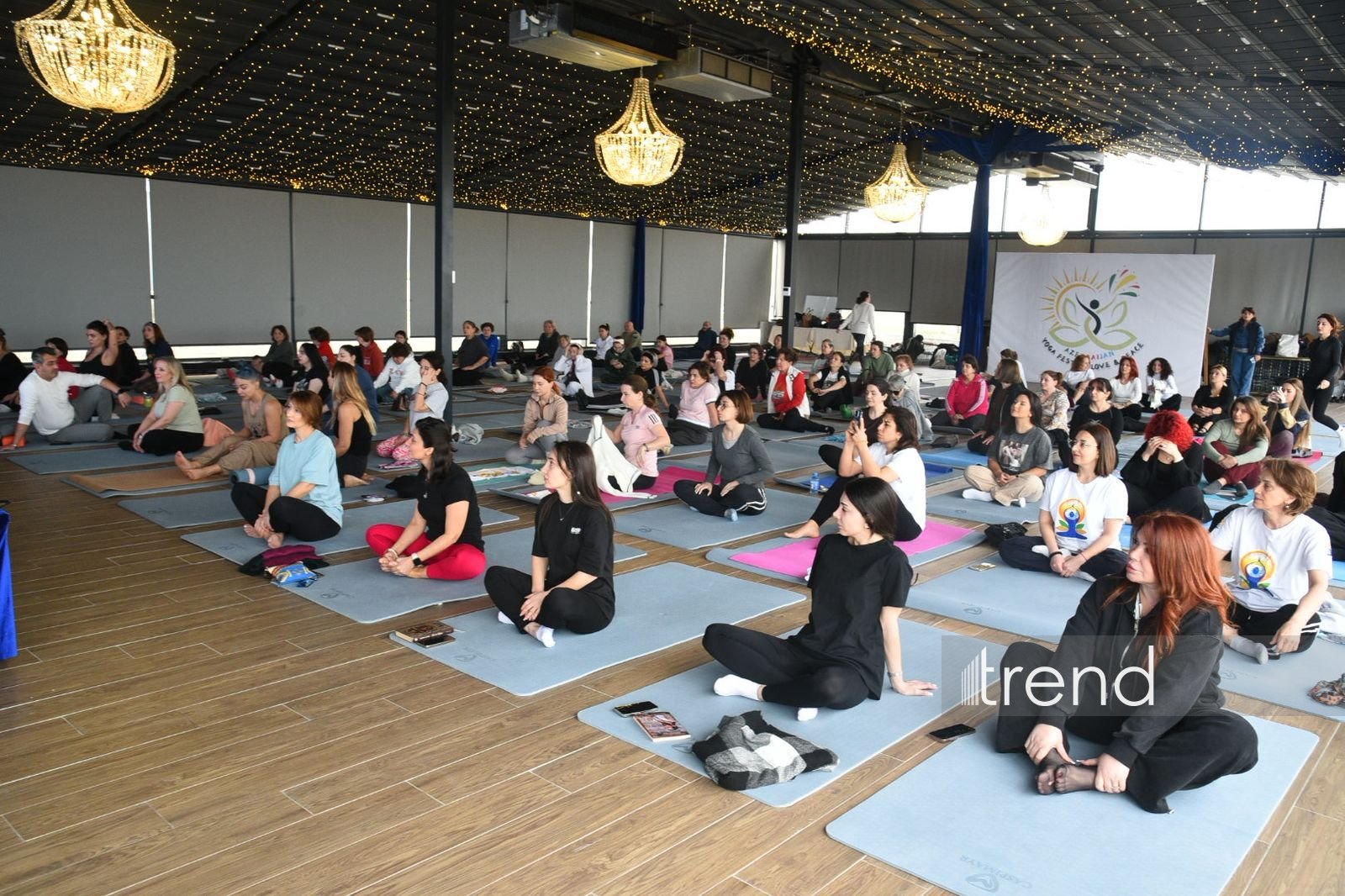 Bakıda IX Yoqa Festivalı keçirildi (FOTO)