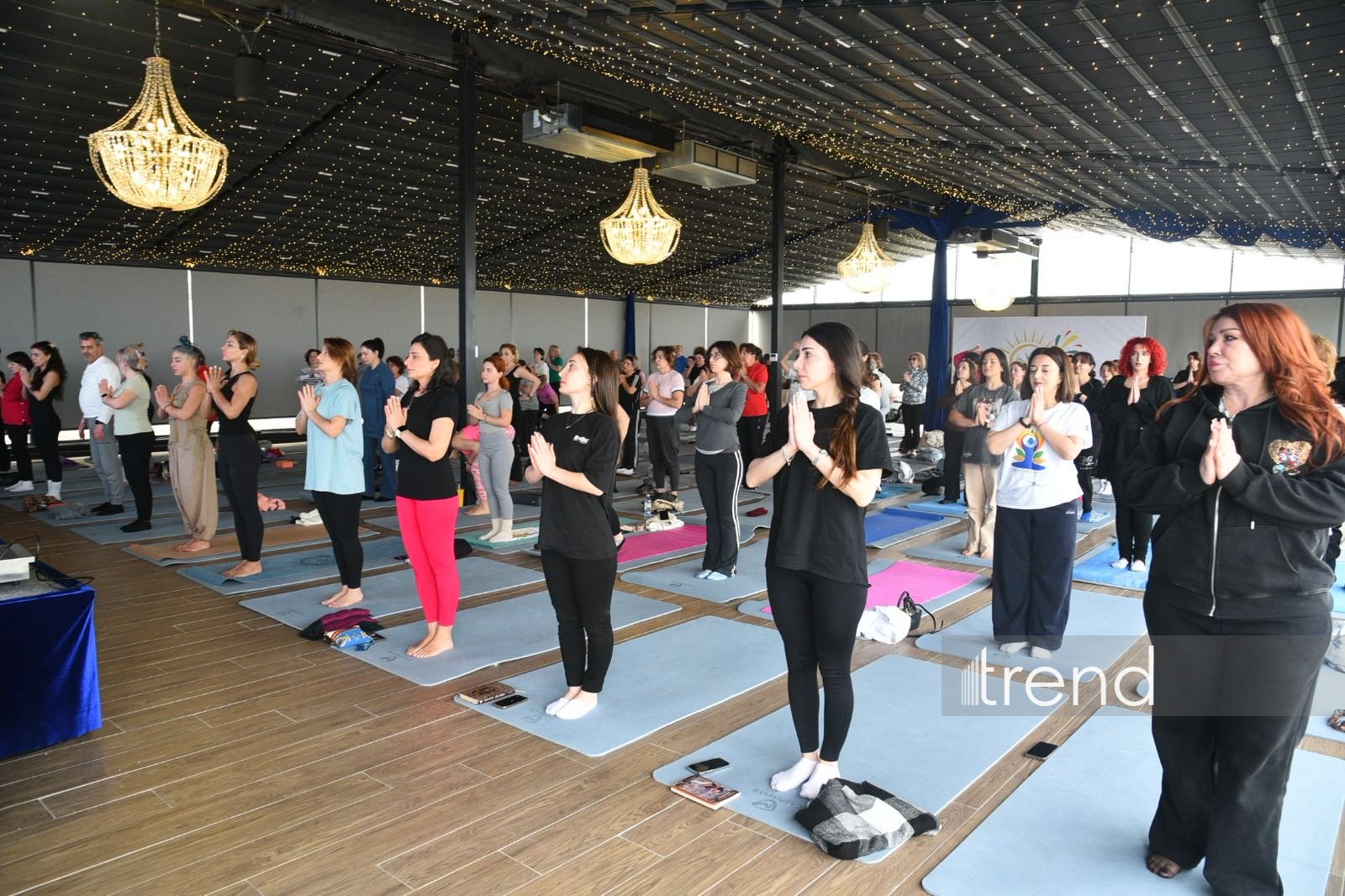 Bakıda IX Yoqa Festivalı keçirildi (FOTO)