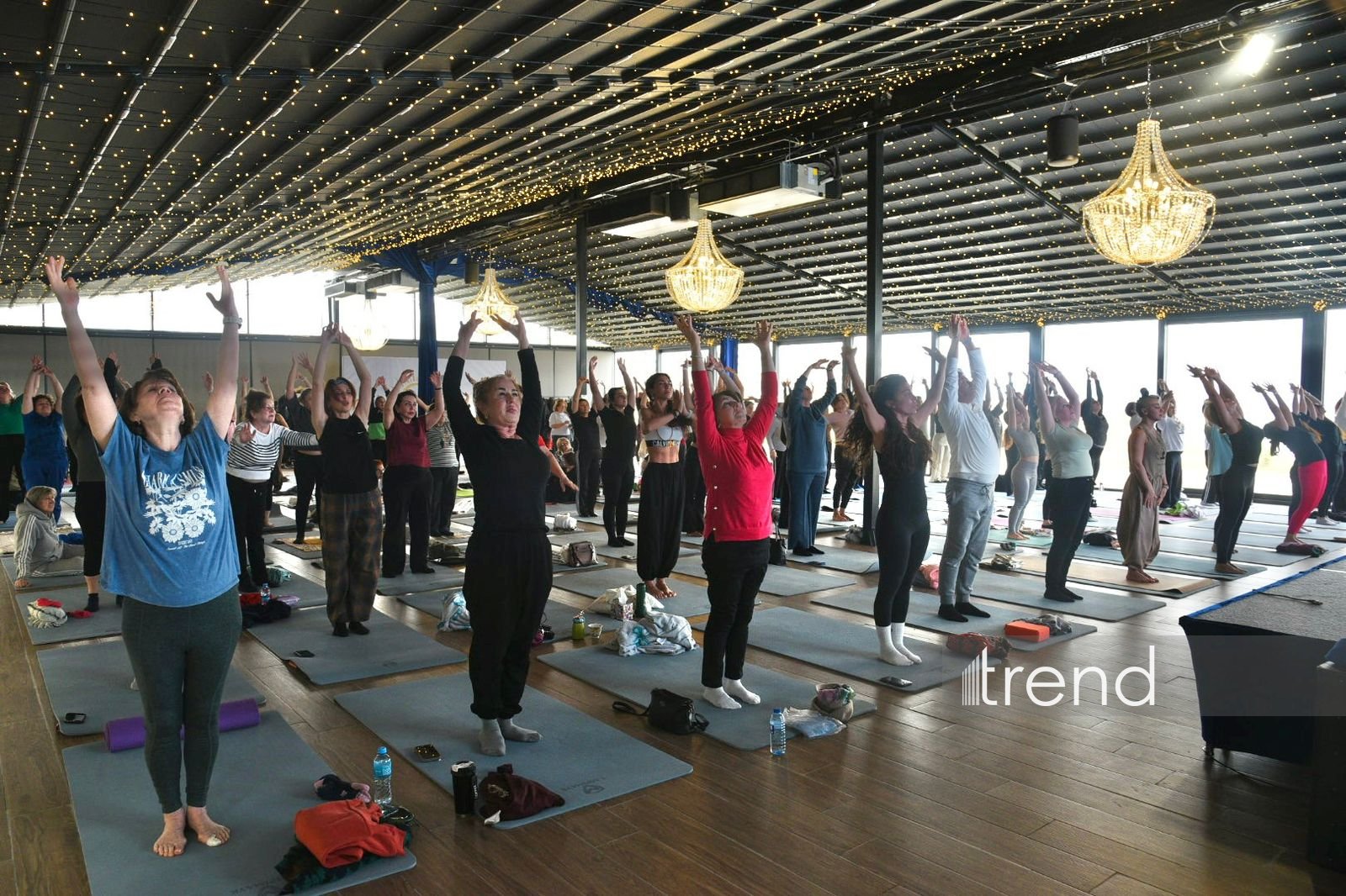 Bakıda IX Yoqa Festivalı keçirildi (FOTO)