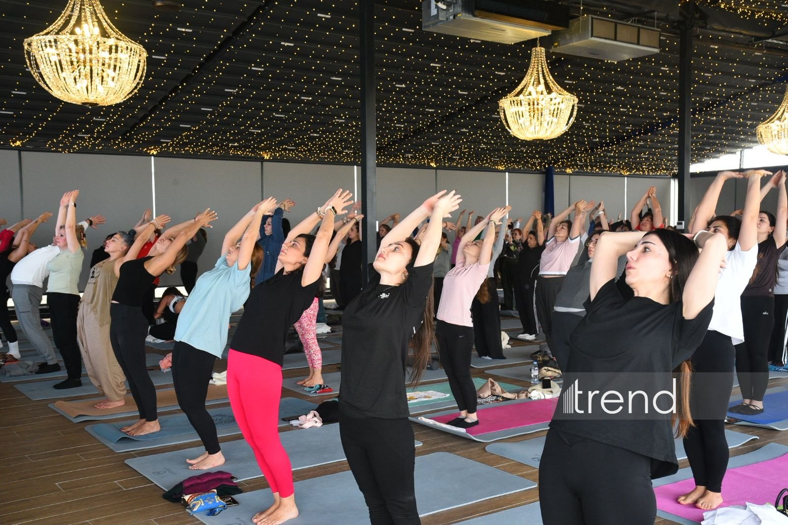 Bakıda IX Yoqa Festivalı keçirildi (FOTO)