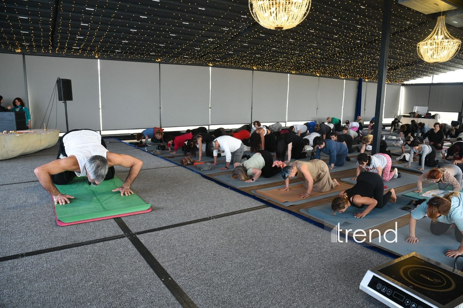 Bakıda IX Yoqa Festivalı keçirildi (FOTO)