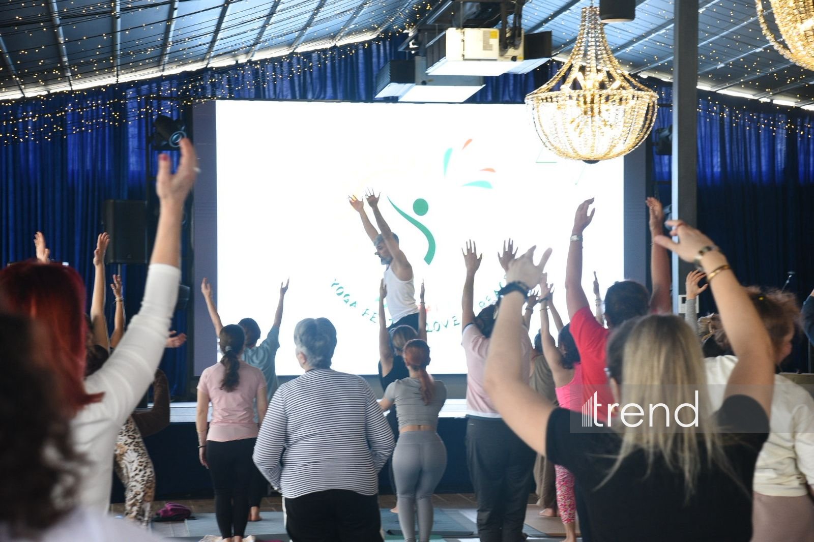 Bakıda IX Yoqa Festivalı keçirildi (FOTO)