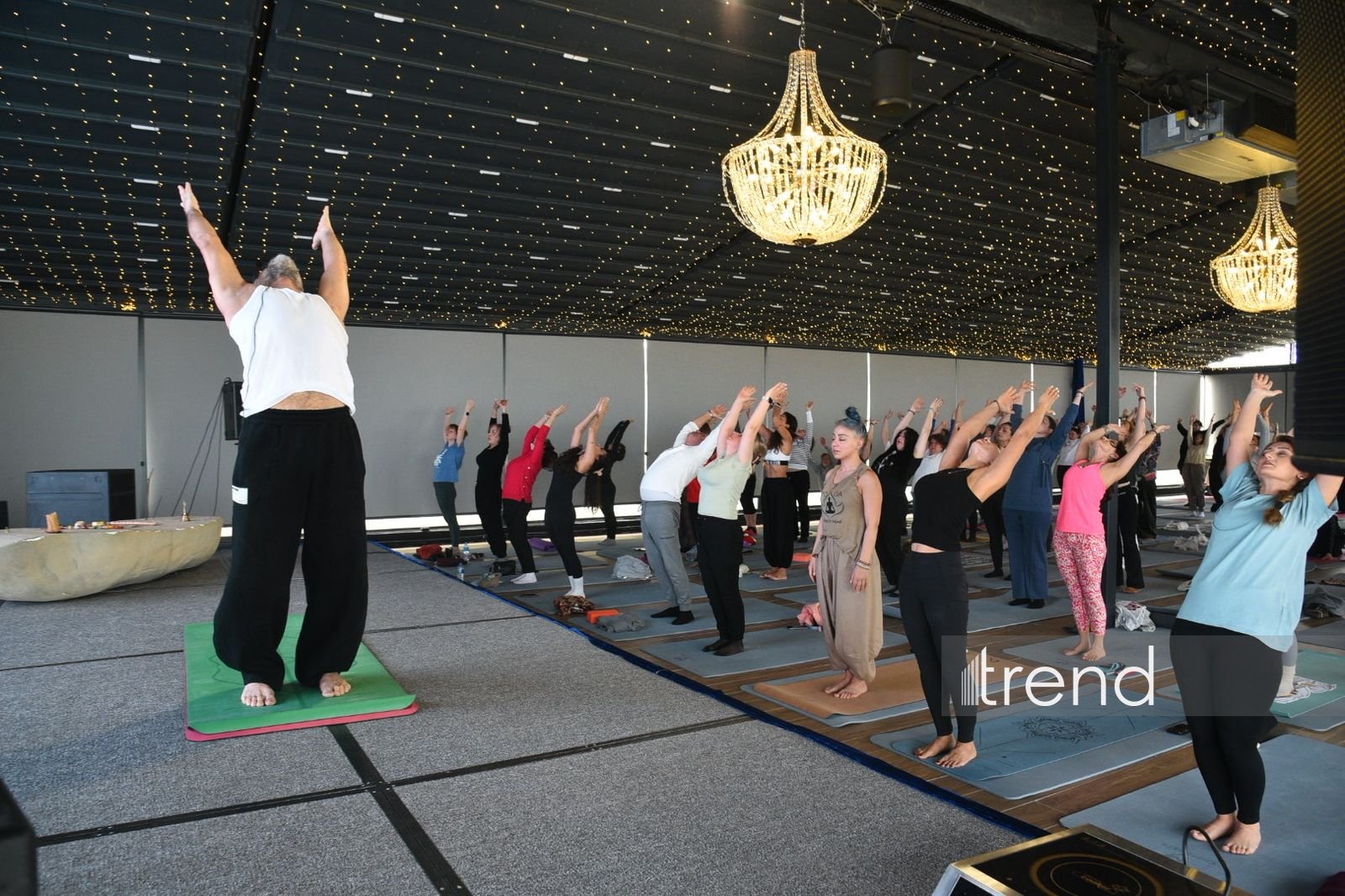 Bakıda IX Yoqa Festivalı keçirildi (FOTO)