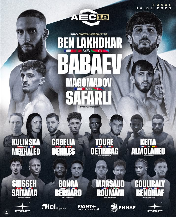 Fransadakı soydaşlarımız MMA turnirində azərbaycanlı idmançıya dəstək oldular (FOTO)