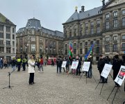 Amsterdamın mərkəzində “Xocalıya ədalət!” çağırışı (FOTO)