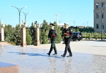 Hərbi prokuror Müdafiə Nazirliyinin Hərbi Dəniz Qüvvələrində görüş keçirib (FOTO)