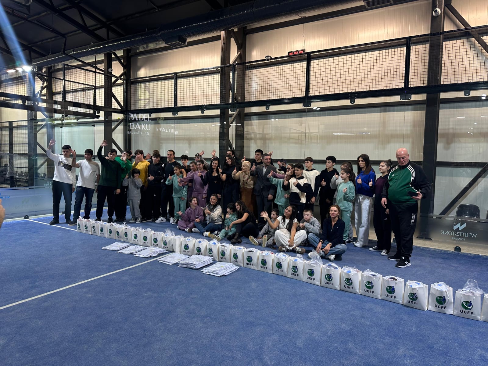Azərbaycan Uşaq və Gənclər Futbol Federasiyası “Padel hər kəs üçündür” inklüziv idman tədbirində iştirak edib (FOTO)