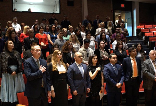 Hyustonda Xocalı soyqırımına həsr olunan beynəlxalq konfrans keçirilib (FOTO)