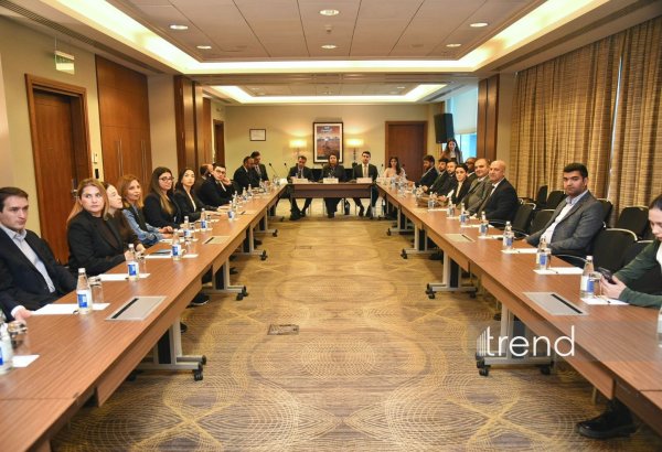 Bakıda su təhlükəsizliyinə həsr olunmuş dəyirmi masa keçirilib (FOTO)