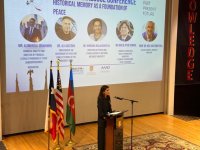 Hyustonda Xocalı soyqırımına həsr olunan beynəlxalq konfrans keçirilib (FOTO)