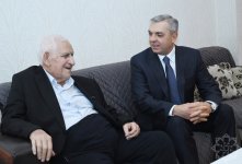 Xalq şairi Nəriman Həsənzadəyə “Heydər Əliyev” ordeni təqdim edilib (FOTO)