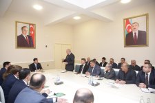 Xaçmaz RİH-də əkin mövsümünə hazırlıq üzrə tədbirlər planı müzakirə edilib (FOTO)