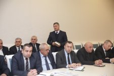 Xaçmaz RİH-də əkin mövsümünə hazırlıq üzrə tədbirlər planı müzakirə edilib (FOTO)