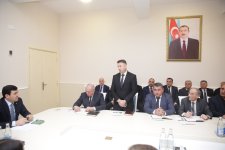 Xaçmaz RİH-də əkin mövsümünə hazırlıq üzrə tədbirlər planı müzakirə edilib (FOTO)