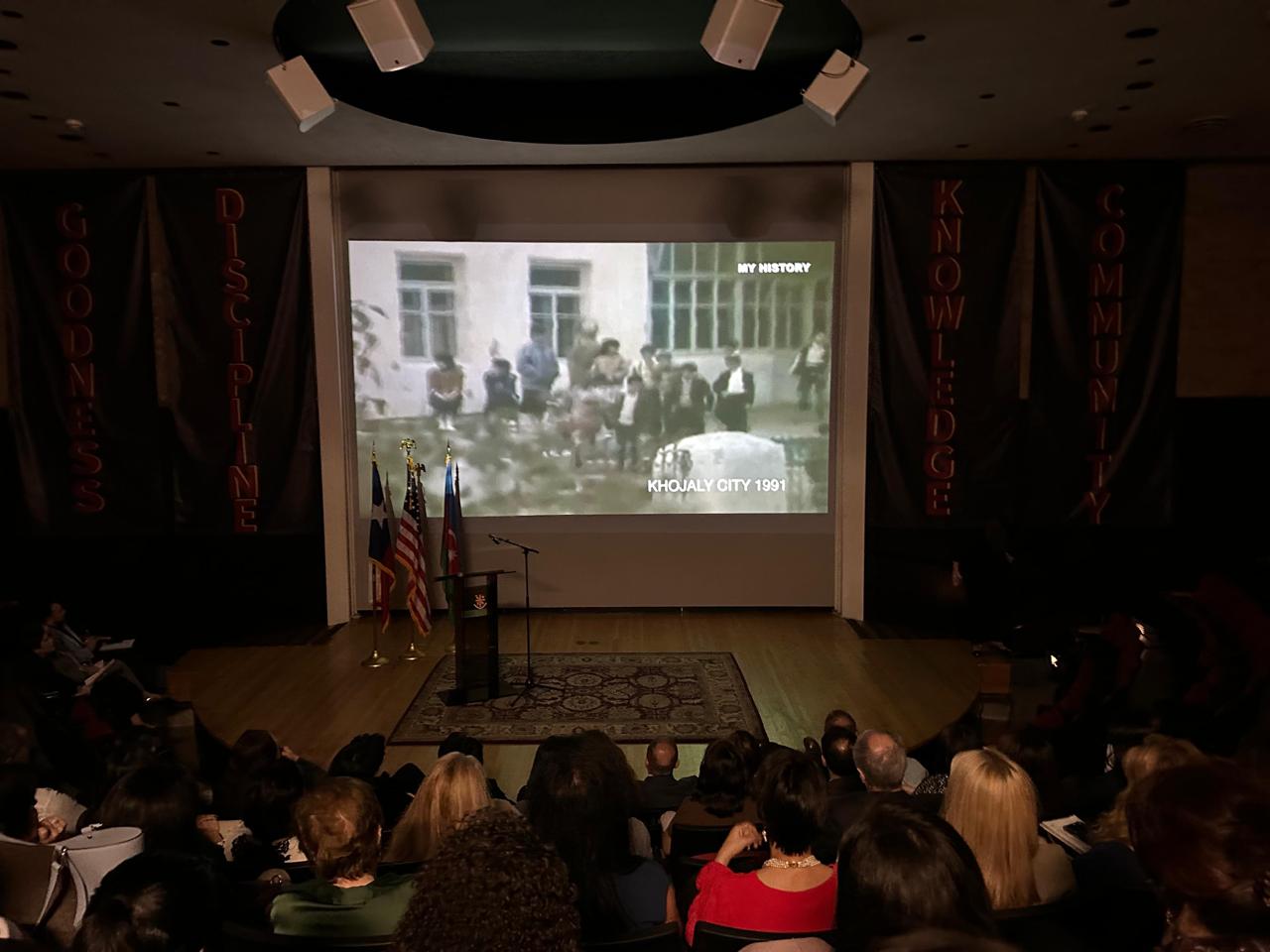 Hyustonda Xocalı soyqırımına həsr olunan beynəlxalq konfrans keçirilib (FOTO)