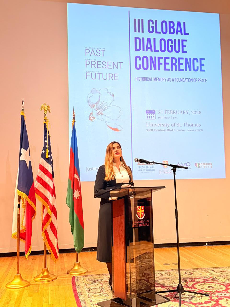 Hyustonda Xocalı soyqırımına həsr olunan beynəlxalq konfrans keçirilib (FOTO)