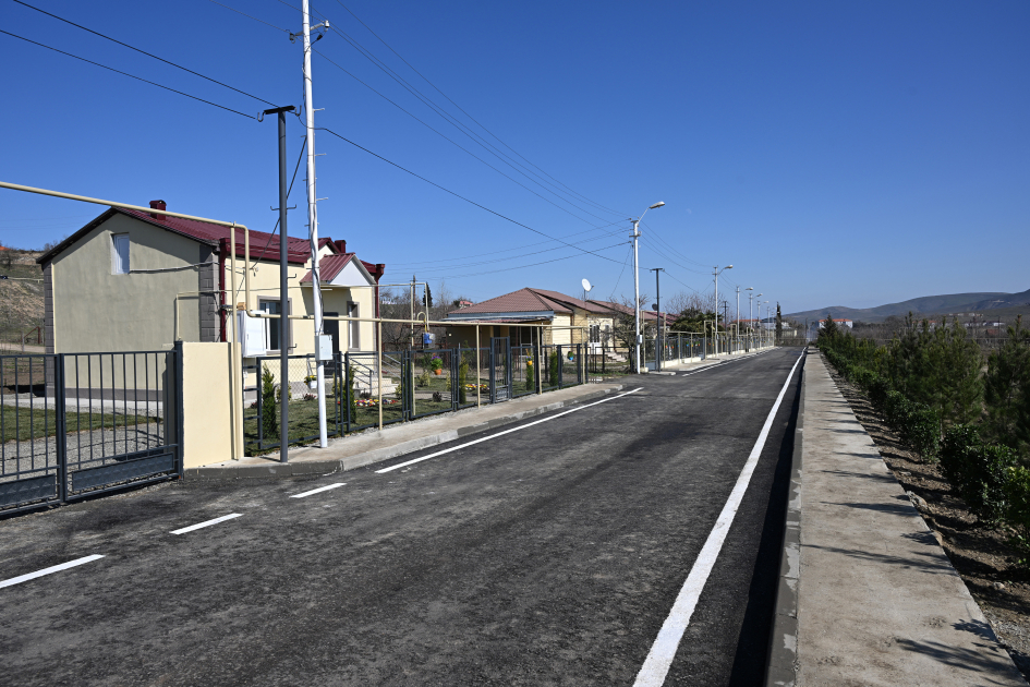 Prezident İlham Əliyev və Birinci xanım Mehriban Əliyeva Xocavənd kəndində görülmüş işlərlə tanış olublar (FOTO/VİDEO) (YENİLƏNİB)