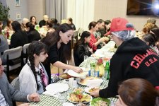 Heydər Əliyev Fondunun vitse-prezidenti Leyla Əliyeva Qubada iftar məclisində iştirak edib (FOTO)