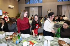 Heydər Əliyev Fondunun vitse-prezidenti Leyla Əliyeva Qubada iftar məclisində iştirak edib (FOTO)