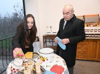 Heydər Əliyev Fondunun vitse-prezidenti Leyla Əliyeva Qubada arıçı ailəsinin qonağı olub (FOTO)