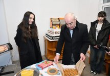 Heydər Əliyev Fondunun vitse-prezidenti Leyla Əliyeva Qubada arıçı ailəsinin qonağı olub (FOTO)