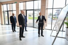 Prezident İlham Əliyev Lənkəran Dövlət Peşə Təhsil Mərkəzinin açılışında iştirak edib (FOTO)