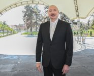 Prezident İlham Əliyev və Birinci xanım Mehriban Əliyeva Xocavənd şəhər və Xocavənd kənd sakinləri ilə görüşüblər (FOTO)