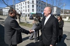 Prezident İlham Əliyev və Birinci xanım Mehriban Əliyeva Xocavənd şəhərində görülmüş işlərlə tanış olublar, şəhər və kənd sakinləri ilə görüşüblər (FOTO/VİDEO) (YENİLƏNİB)