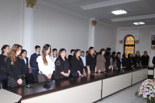 Xaçmaz rayonunda Xocalı soyqırımının 34-cü ildönümü ilə əlaqədar silsilə tədbirlər keçirilib (FOTO)