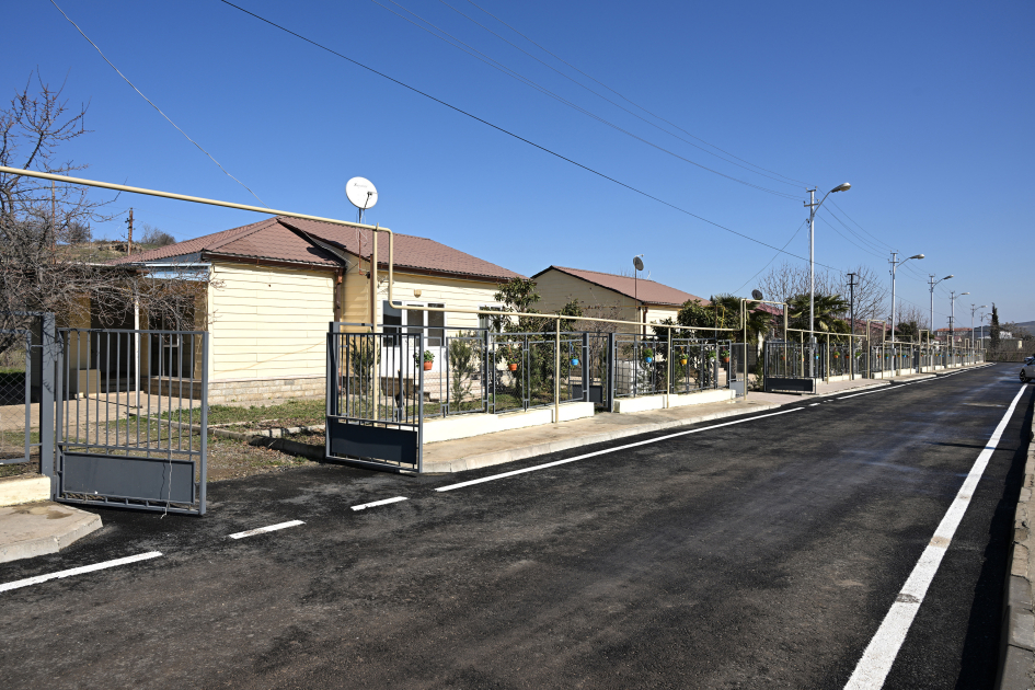 Prezident İlham Əliyev və Birinci xanım Mehriban Əliyeva Xocavənd kəndində görülmüş işlərlə tanış olublar (FOTO/VİDEO) (YENİLƏNİB)