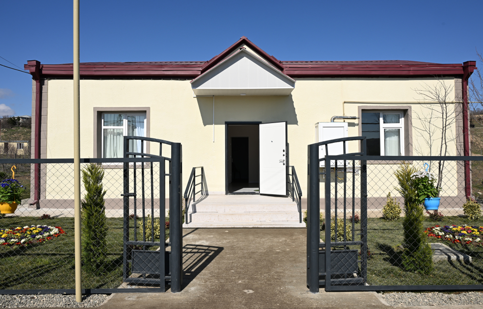 Prezident İlham Əliyev və Birinci xanım Mehriban Əliyeva Xocavənd kəndində görülmüş işlərlə tanış olublar (FOTO/VİDEO) (YENİLƏNİB)