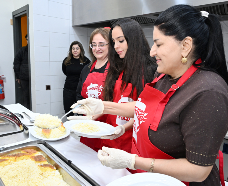 Heydər Əliyev Fondunun vitse-prezidenti Leyla Əliyeva Qubada iftar məclisində iştirak edib (FOTO)