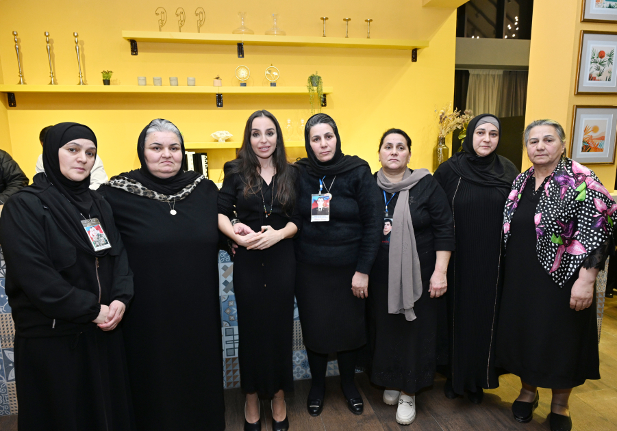 Heydər Əliyev Fondunun vitse-prezidenti Leyla Əliyeva Qubada iftar məclisində iştirak edib (FOTO)