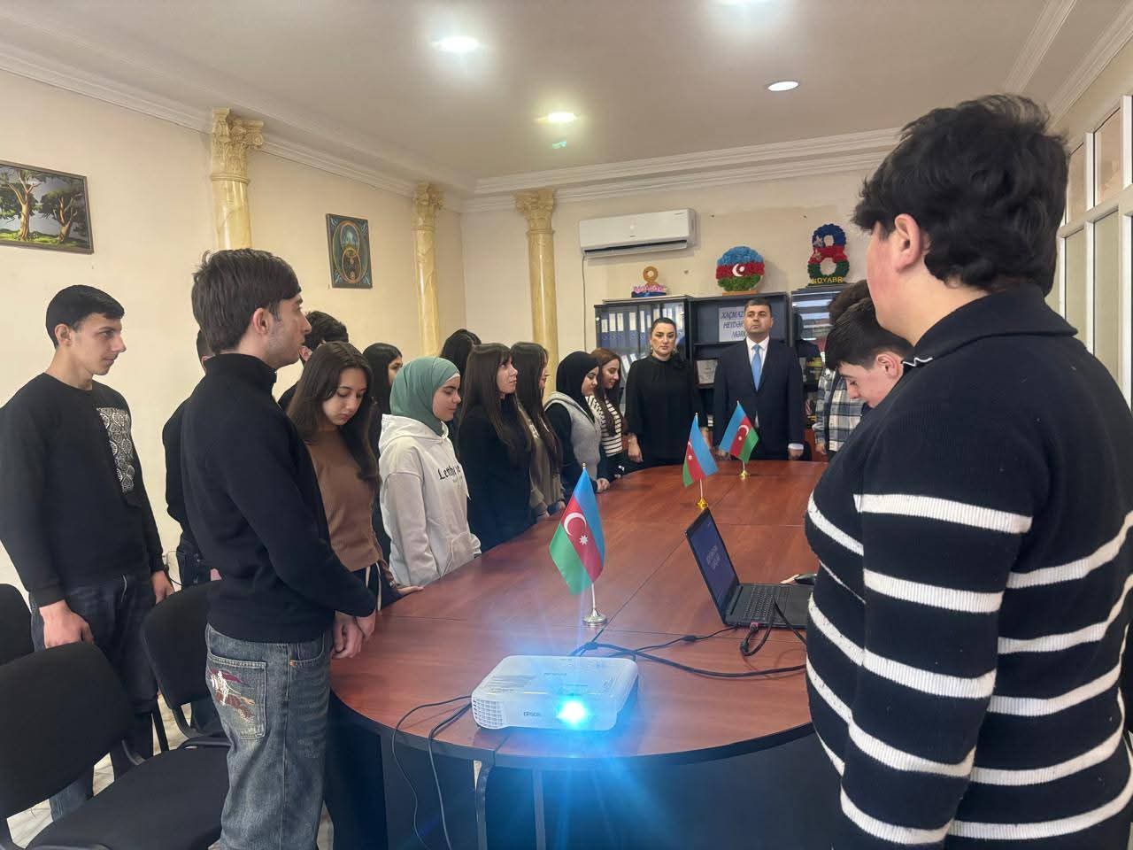 Xaçmaz rayonunda Xocalı soyqırımının 34-cü ildönümü ilə əlaqədar silsilə tədbirlər keçirilib (FOTO)