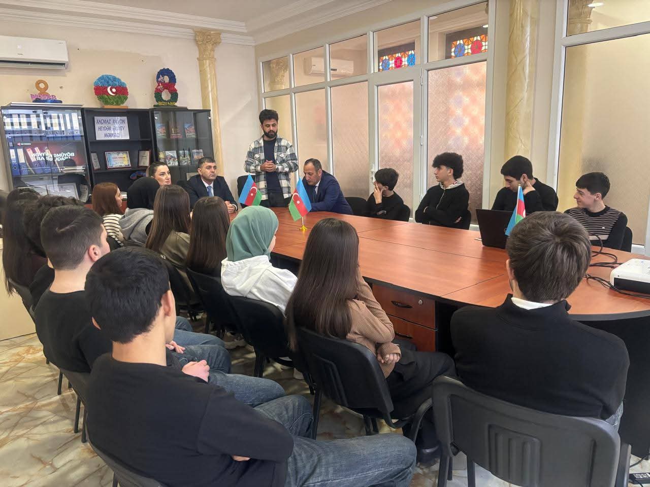 Xaçmaz rayonunda Xocalı soyqırımının 34-cü ildönümü ilə əlaqədar silsilə tədbirlər keçirilib (FOTO)