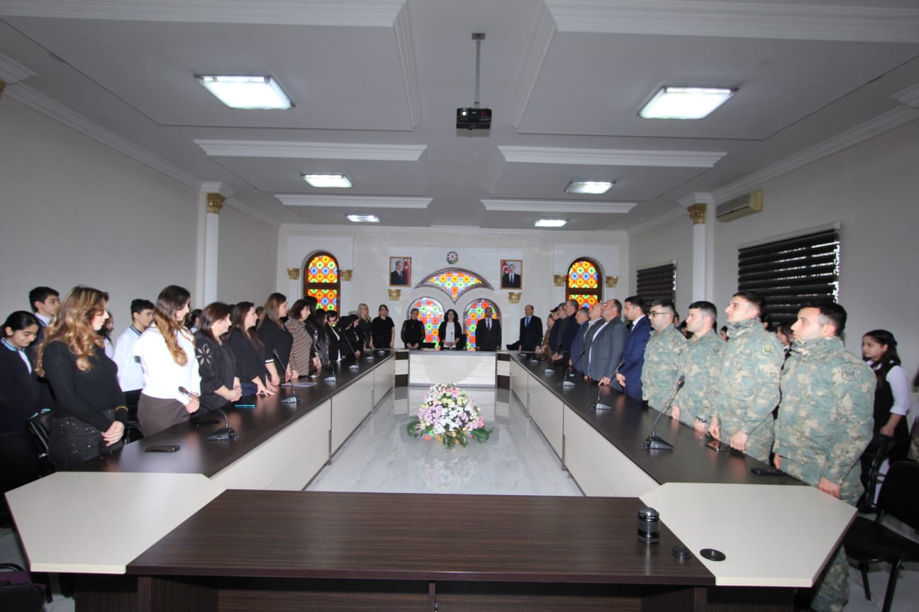 Xaçmaz rayonunda Xocalı soyqırımının 34-cü ildönümü ilə əlaqədar silsilə tədbirlər keçirilib (FOTO)