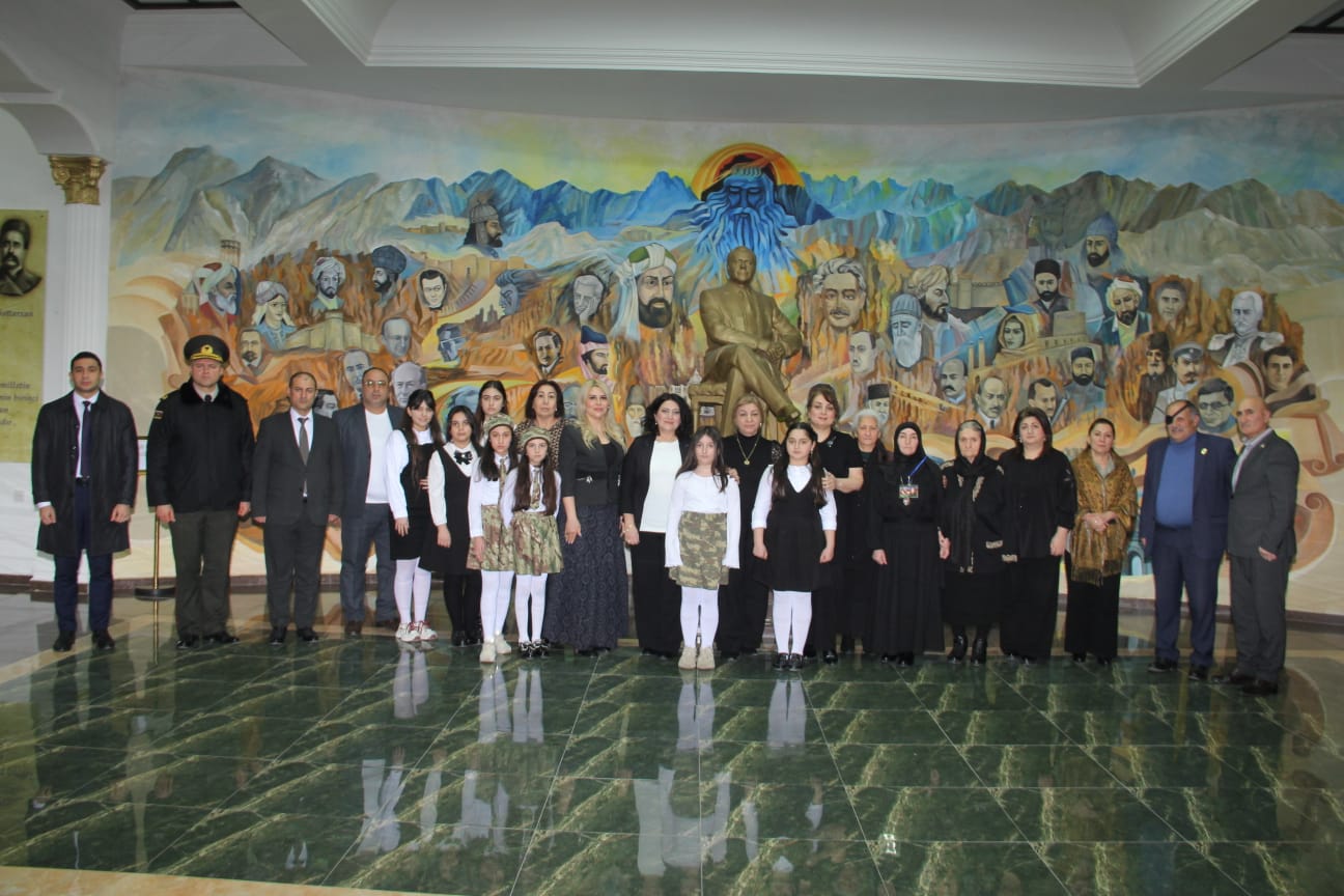 Xaçmaz rayonunda Xocalı soyqırımının 34-cü ildönümü ilə əlaqədar silsilə tədbirlər keçirilib (FOTO)