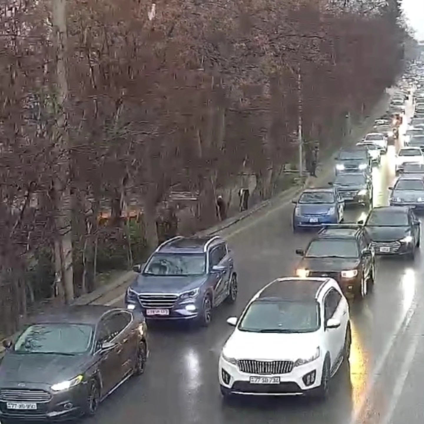 DİQQƏT: Bu yollarda tıxac var - SİYAHI (FOTO)