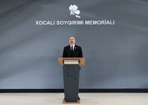 Prezident İlham Əliyev və Birinci xanım Mehriban Əliyeva Xocalı Soyqırımı Memorialının açılışında iştirak ediblər (FOTO/VİDEO) (YENİLƏNİB 4)