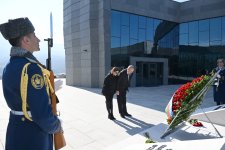 Prezident İlham Əliyev və Birinci xanım Mehriban Əliyeva Xocalı Soyqırımı Memorialının açılışında iştirak ediblər (FOTO/VİDEO) (YENİLƏNİB 4)