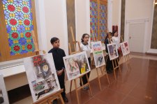 Xaçmaz rayonunda “Xocalı – tarixin silinməz yaddaşı” adlı ədəbi-bədii kompozisiya nümayiş olunub (FOTO)