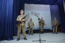 Xaçmaz rayonunda “Xocalı – tarixin silinməz yaddaşı” adlı ədəbi-bədii kompozisiya nümayiş olunub (FOTO)