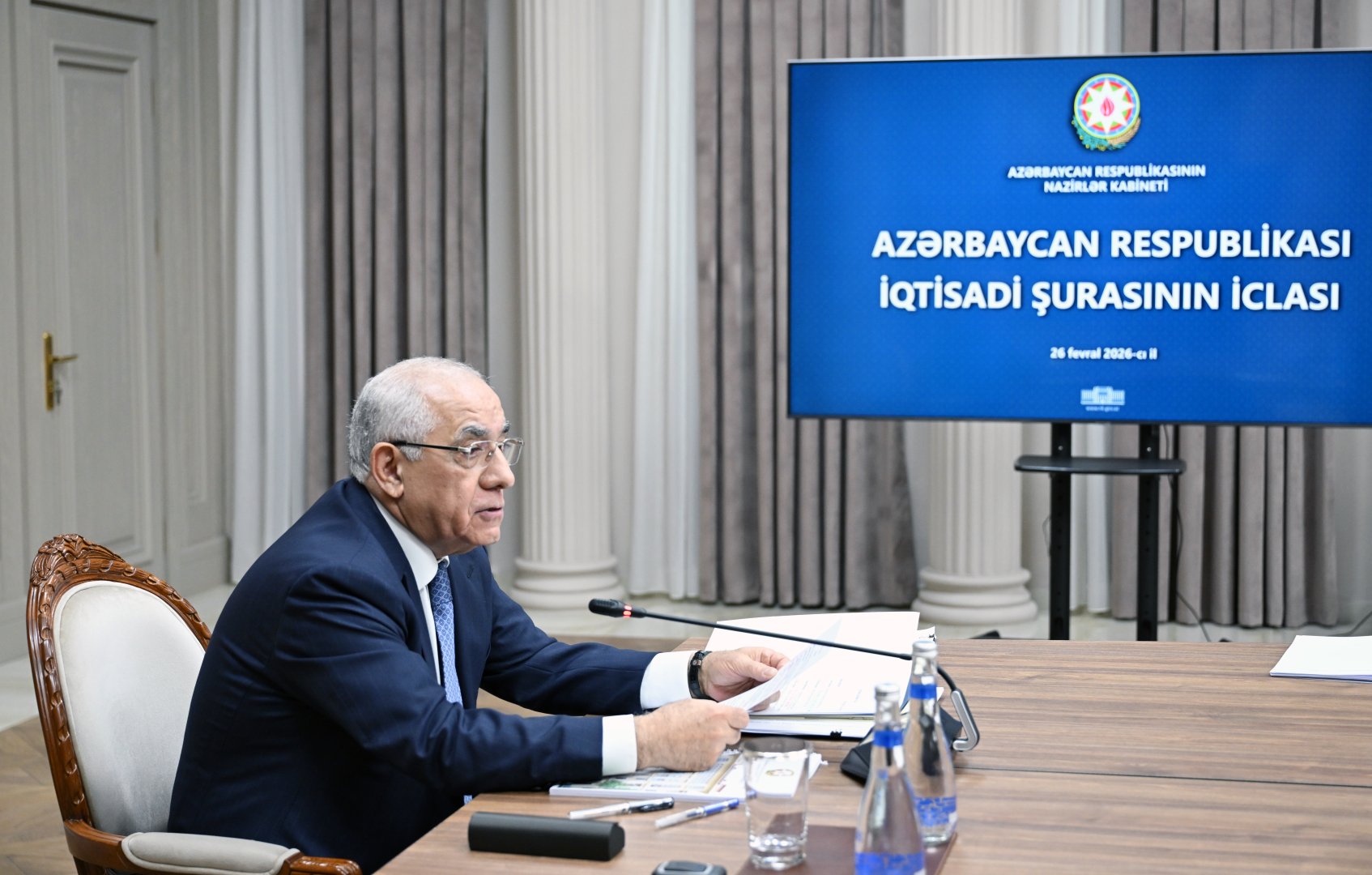 İqtisadi Şuranın növbəti iclası keçirildi (FOTO)