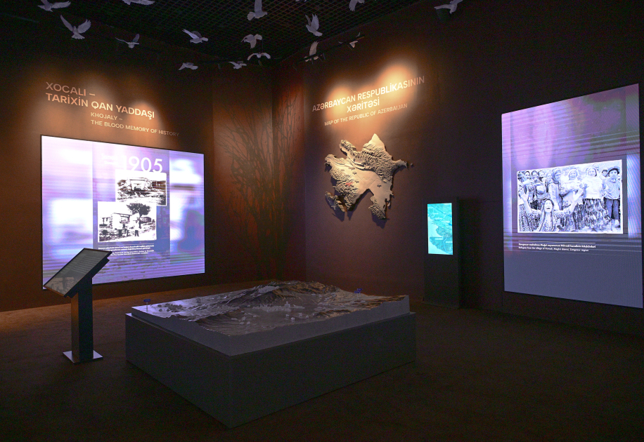 Prezident İlham Əliyev və Birinci xanım Mehriban Əliyeva Xocalı Soyqırımı Memorialının açılışında iştirak ediblər (FOTO/VİDEO) (YENİLƏNİB 4)