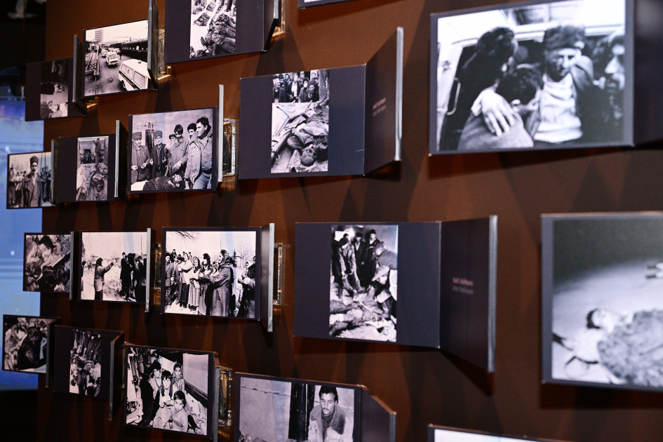 Prezident İlham Əliyev və Birinci xanım Mehriban Əliyeva Xocalı Soyqırımı Memorialının açılışında iştirak ediblər (FOTO/VİDEO) (YENİLƏNİB 4)