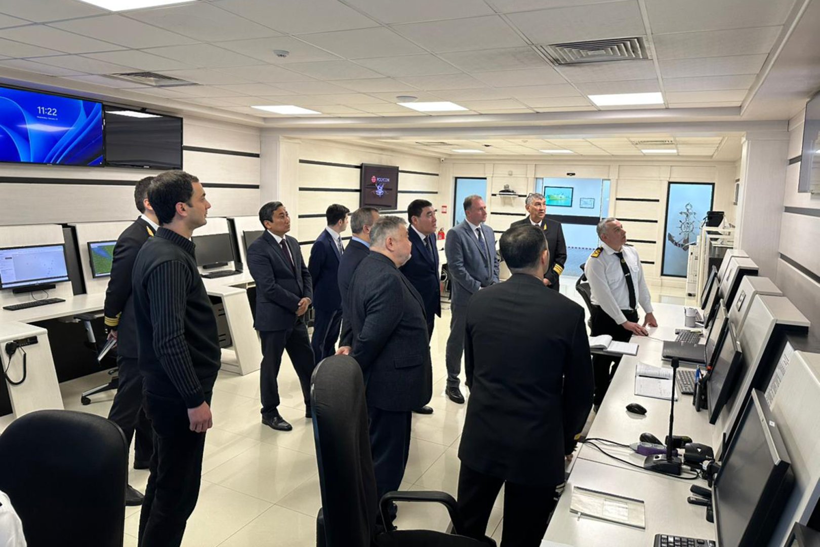 Dövlət Dəniz və Liman Agentliyində Qazaxıstan nümayəndə heyəti ilə görüş olub (FOTO)