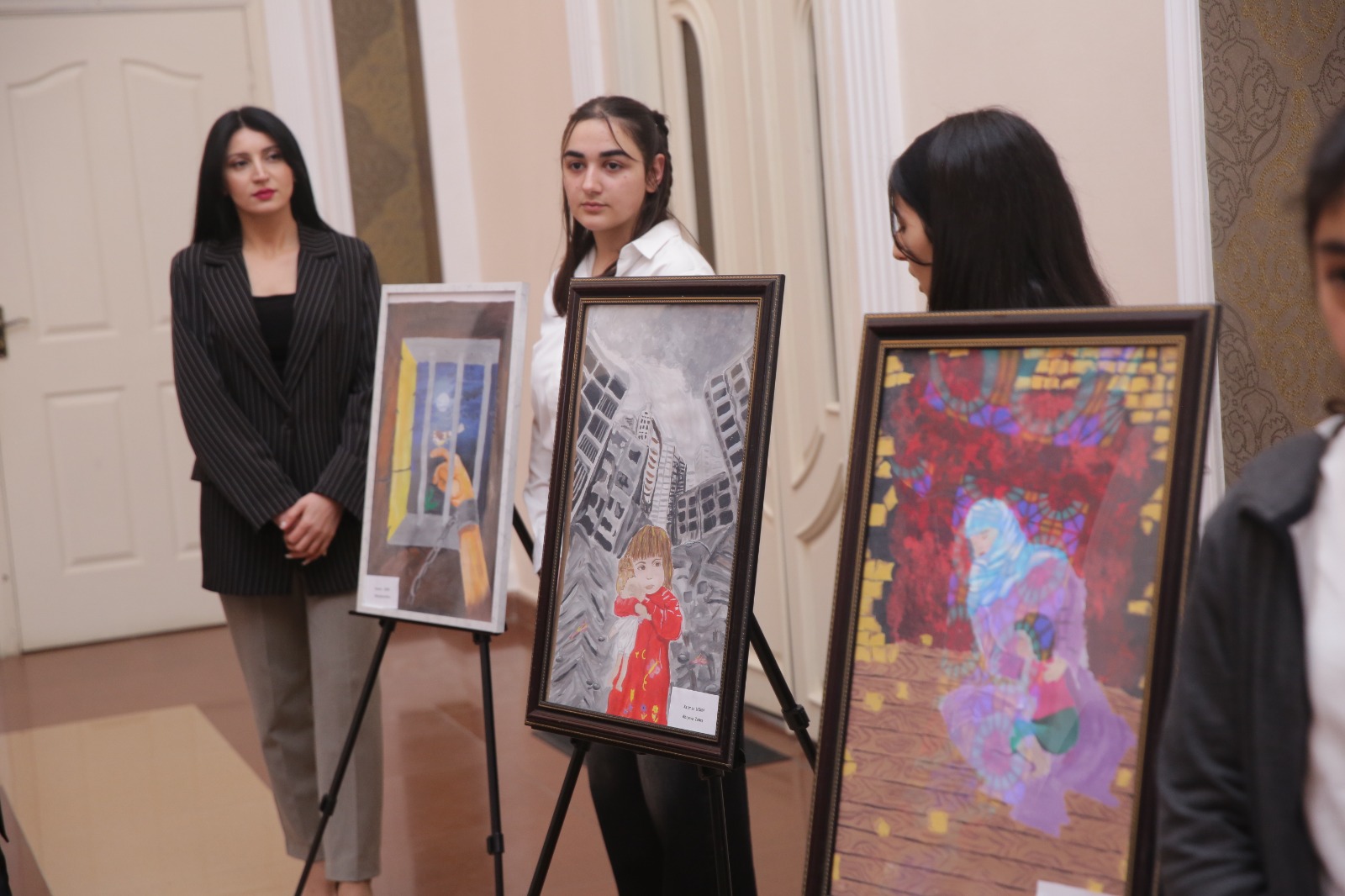 Xaçmaz rayonunda “Xocalı – tarixin silinməz yaddaşı” adlı ədəbi-bədii kompozisiya nümayiş olunub (FOTO)