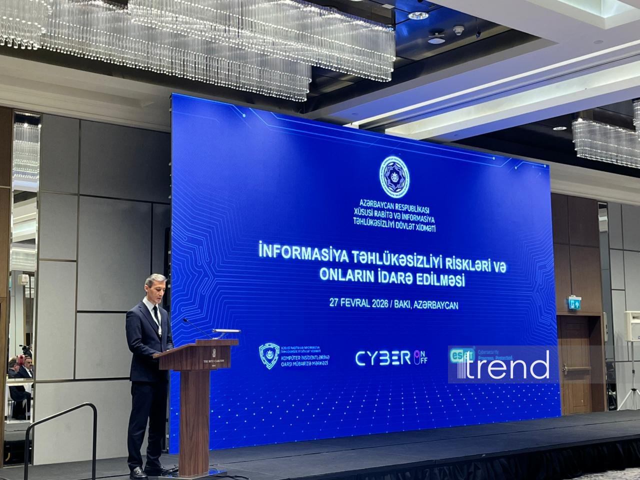 Bakıda “İnformasiya təhlükəsizliyi riskləri və onların idarə edilməsi” mövzusunda tədbir keçirilib (FOTO) (YENİLƏNİB)