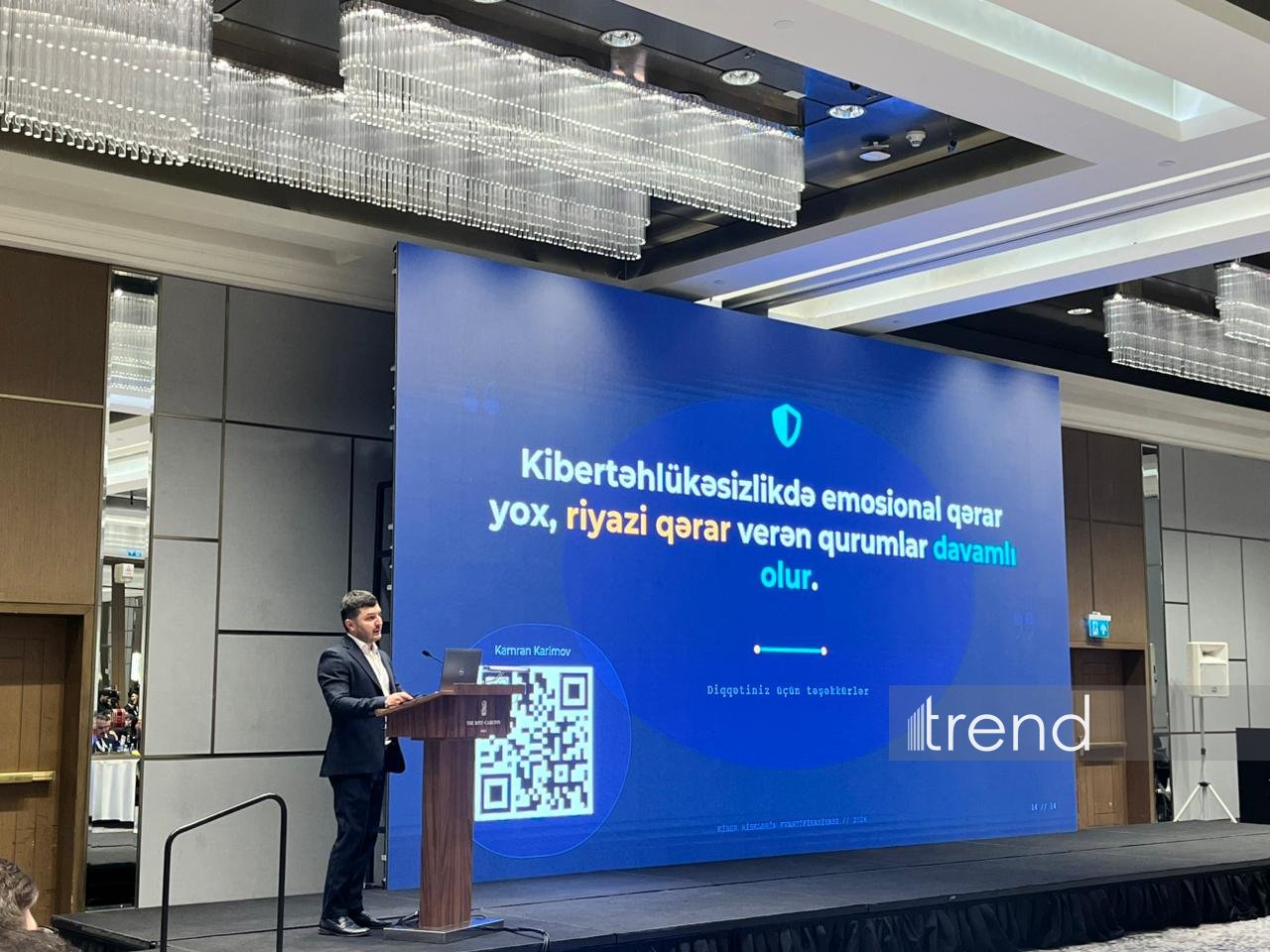 Bakıda “İnformasiya təhlükəsizliyi riskləri və onların idarə edilməsi” mövzusunda tədbir keçirilib (FOTO) (YENİLƏNİB)