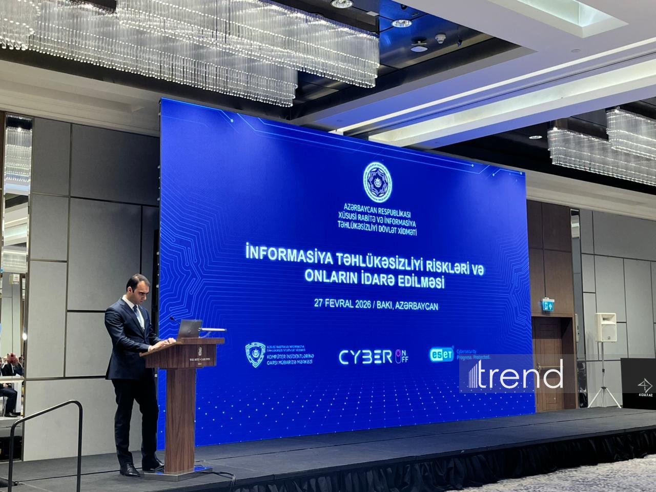Bakıda “İnformasiya təhlükəsizliyi riskləri və onların idarə edilməsi” mövzusunda tədbir keçirilib (FOTO) (YENİLƏNİB)